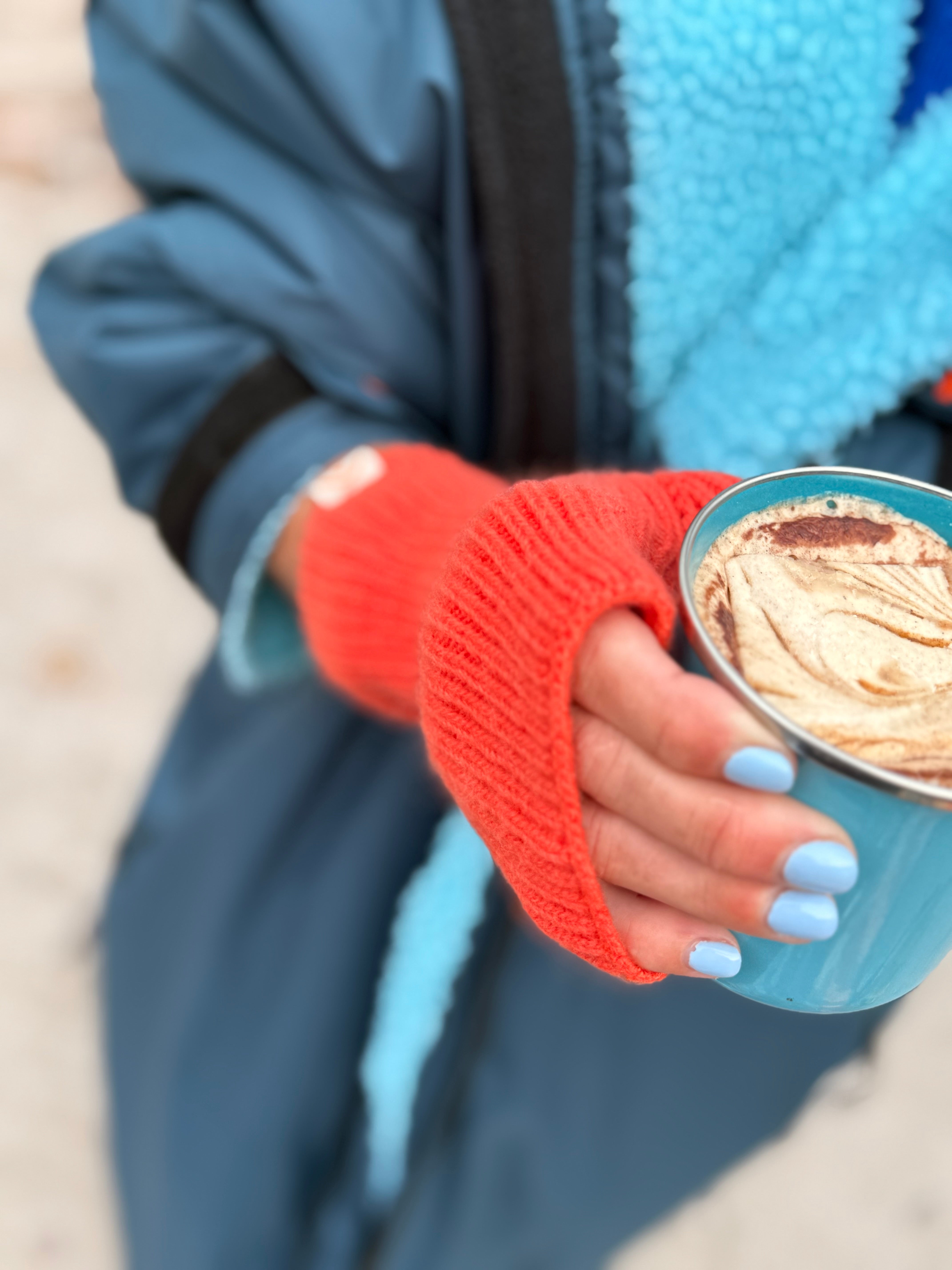 Cocoon Cosy Cuffs - Cashmere Fingerless Gloves – NORTHI