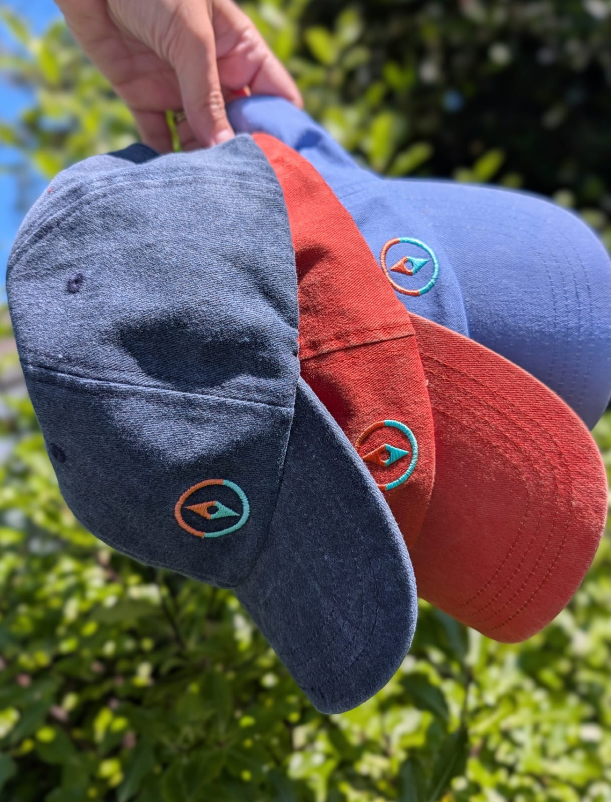 Divis Distressed Denim Baseball Cap