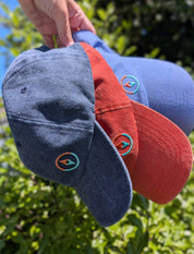 Divis Distressed Denim Baseball Cap