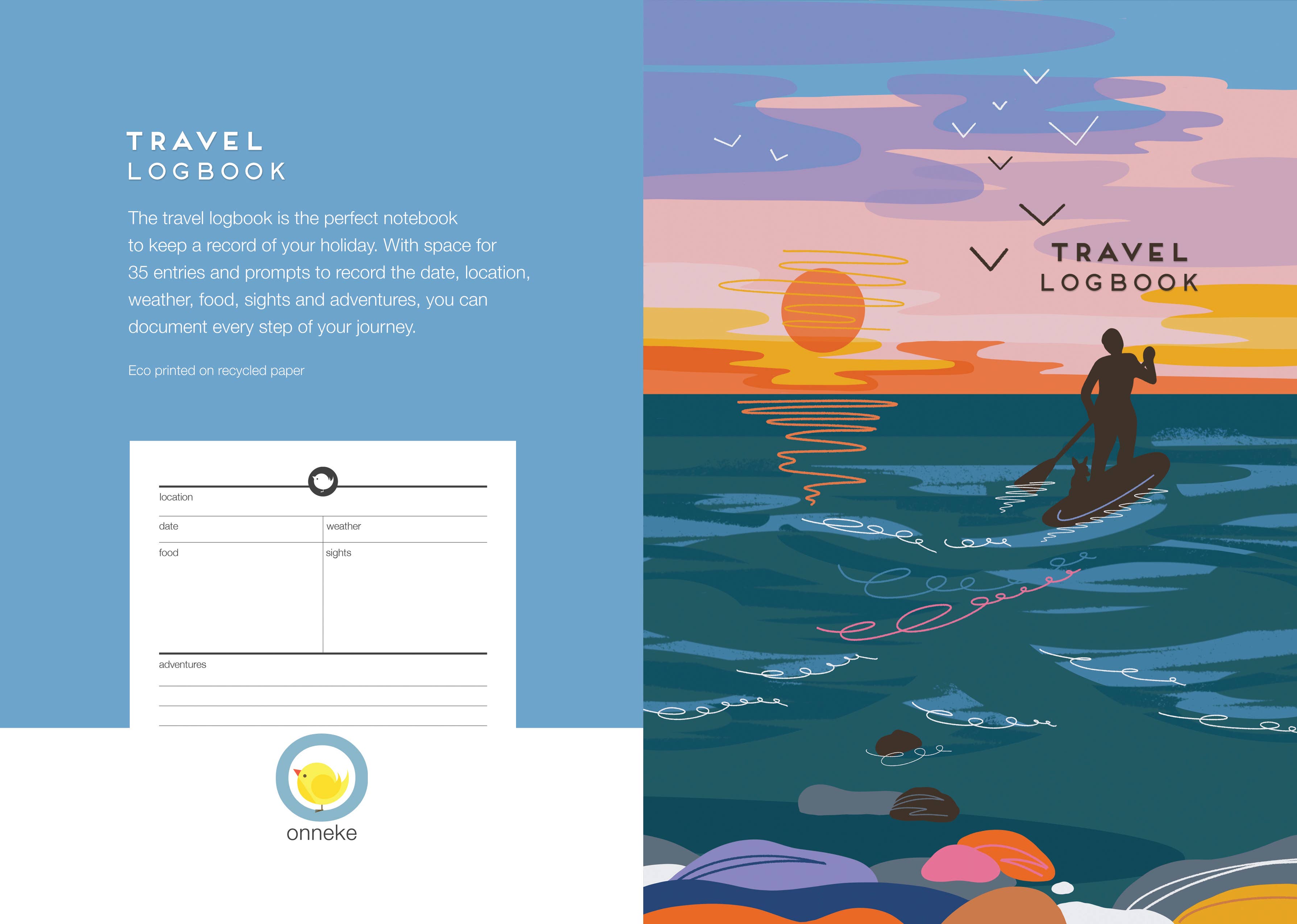 Travel Logbook Paddleboarding